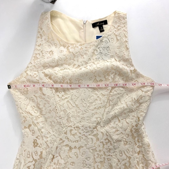 NWT Monteau Couture Lace Tank Skater Dress - Picture 11 of 14